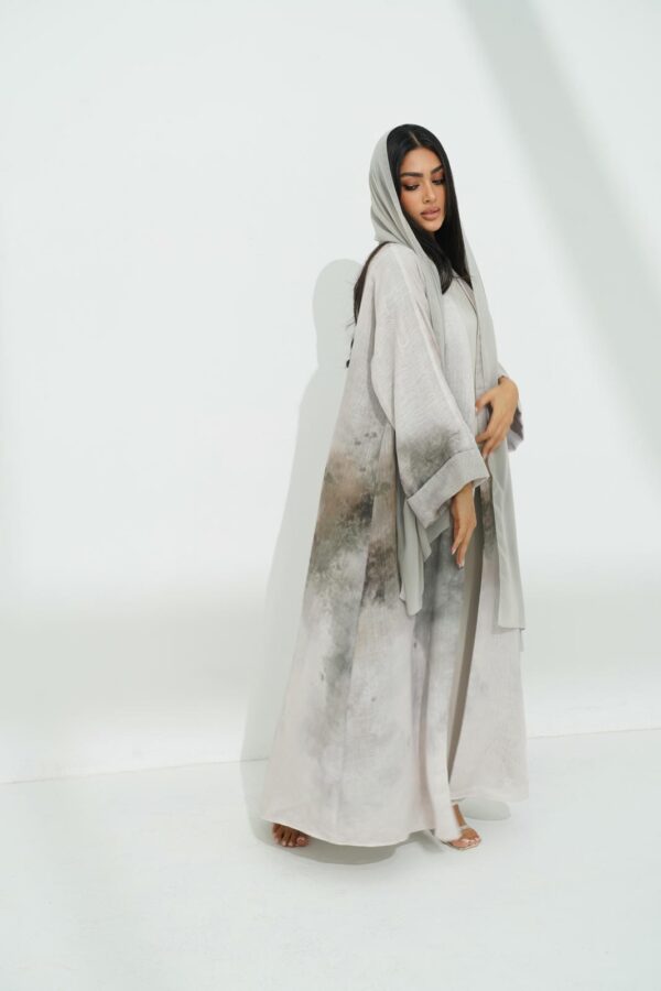 IMG_0881 Organza Abaya with Matching Scarf