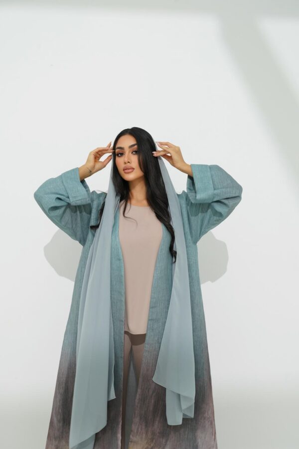 IMG_0911 Organza Abaya with Matching Scarf