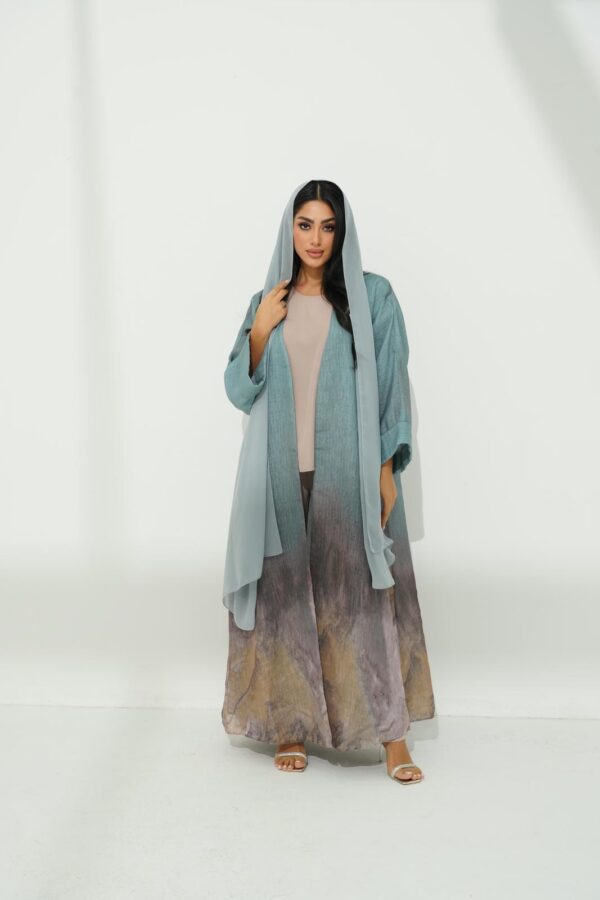 IMG_0914 Organza Abaya with Matching Scarf