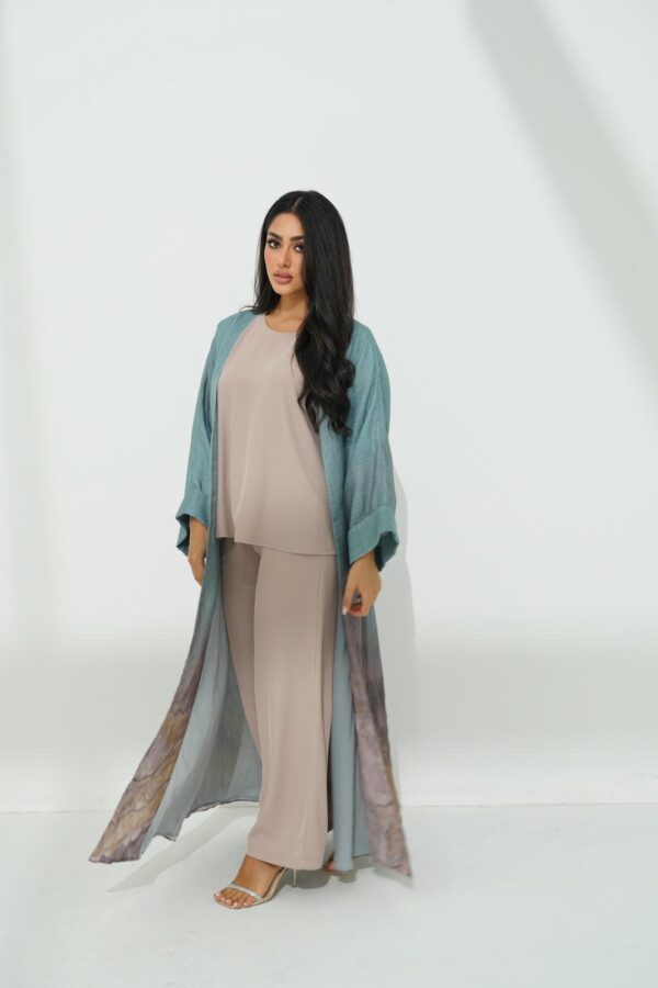 IMG_0920 Organza Abaya with Matching Scarf