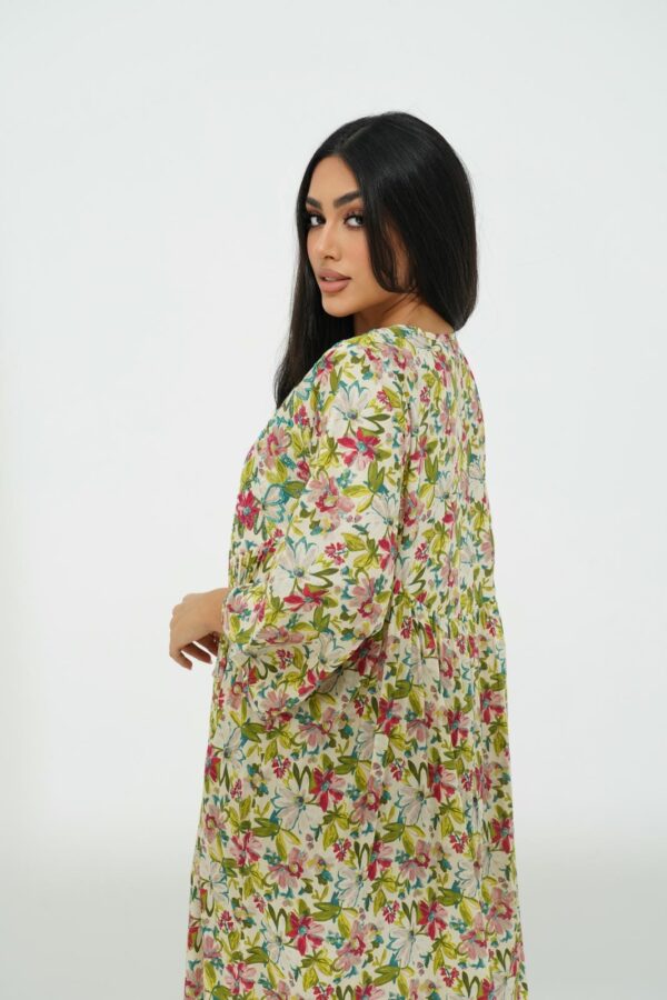 IMG_0939 Cotton Jalabiya with Exquisite Beadwork