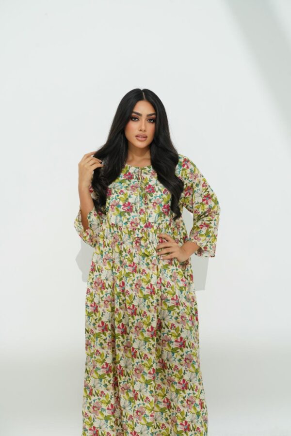 IMG_0942 Cotton Jalabiya with Exquisite Beadwork