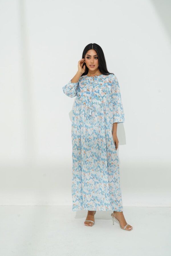 IMG_0959 Cotton Jalabiya with Exquisite Beadwork