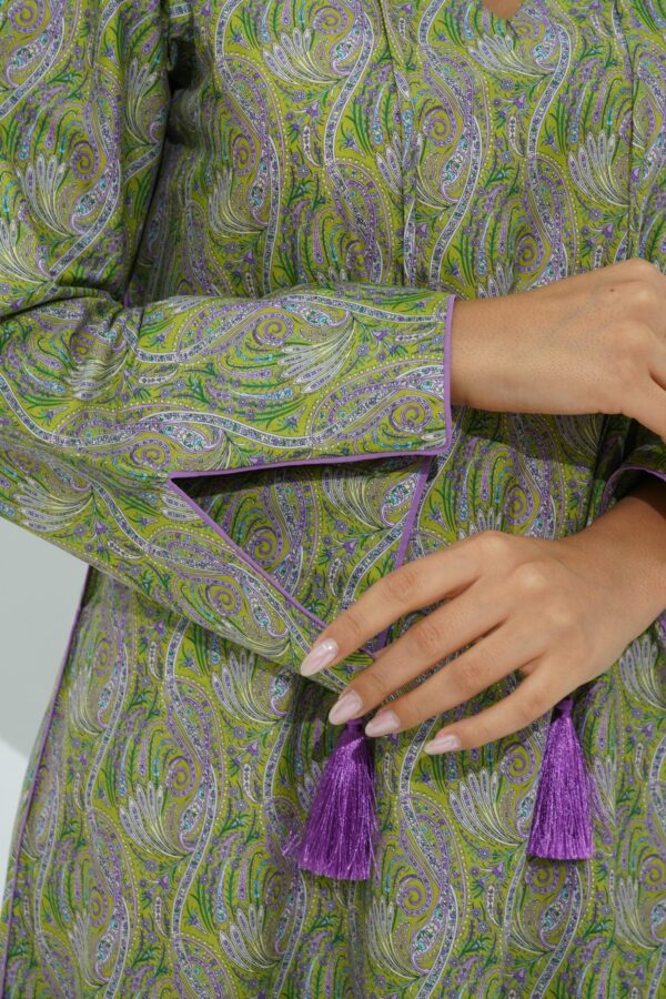 DSC09028 Modern Elegance: Tasseled Jalabiya