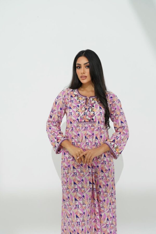 IMG_0904 Cotton Jalabiya with Exquisite Beadwork