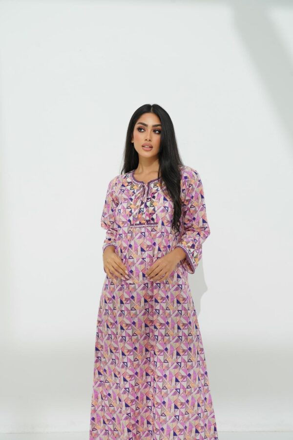 IMG_0905 Cotton Jalabiya with Exquisite Beadwork