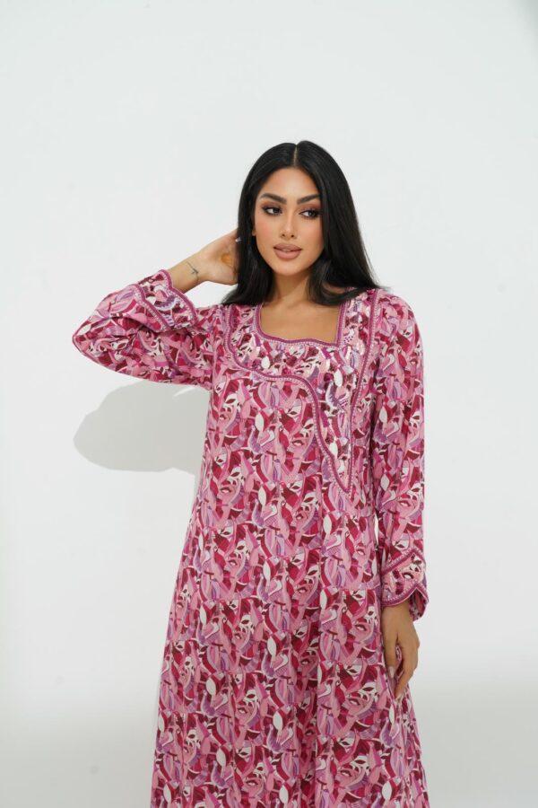 IMG_0951 Cotton Jalabiya with Exquisite Beadwork